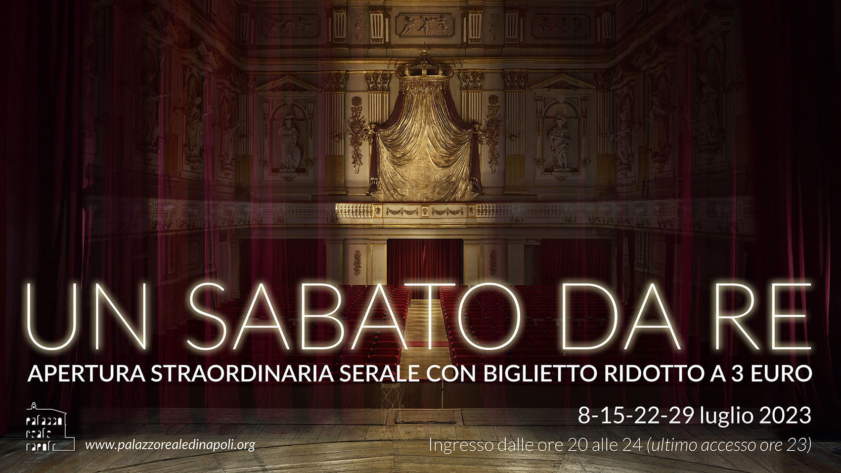 Al Palazzo Reale di Napoli torna l’iniziativa “Un sabato da Re”